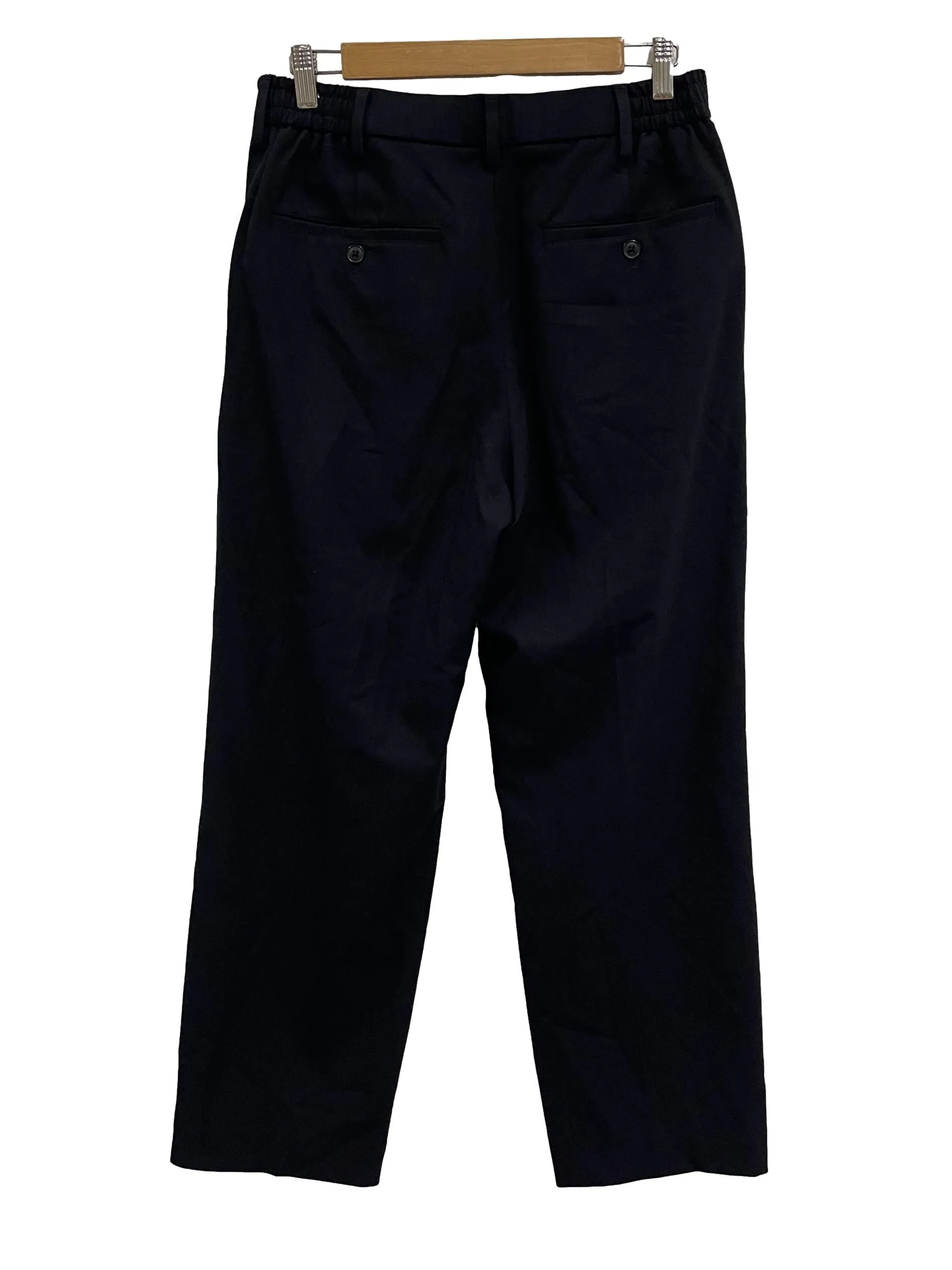 Black Button Pants