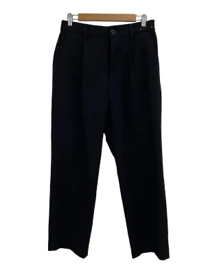 Black Button Pants