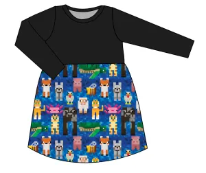 Block Friends Play Dress