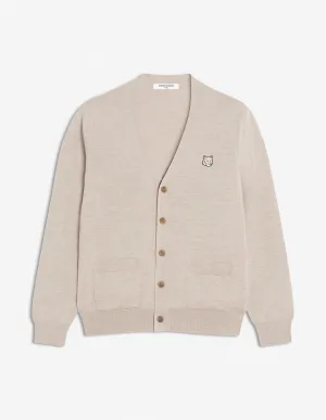 BOLD FOX HEAD PATCH REGULAR CARDIGAN