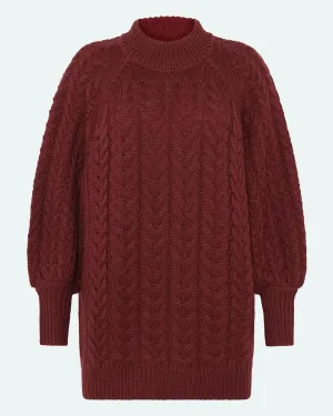 Bonnies jumper 3914 - Merlot