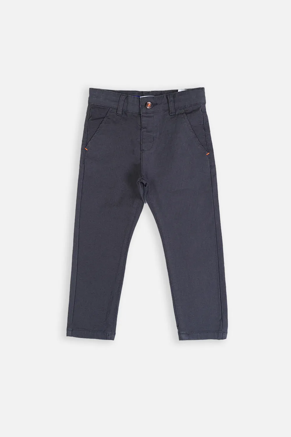BOYS COTTON PANT - GREY