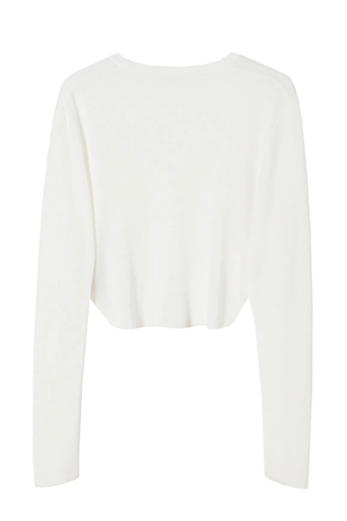 Brielle Lyocell Cardigan - White