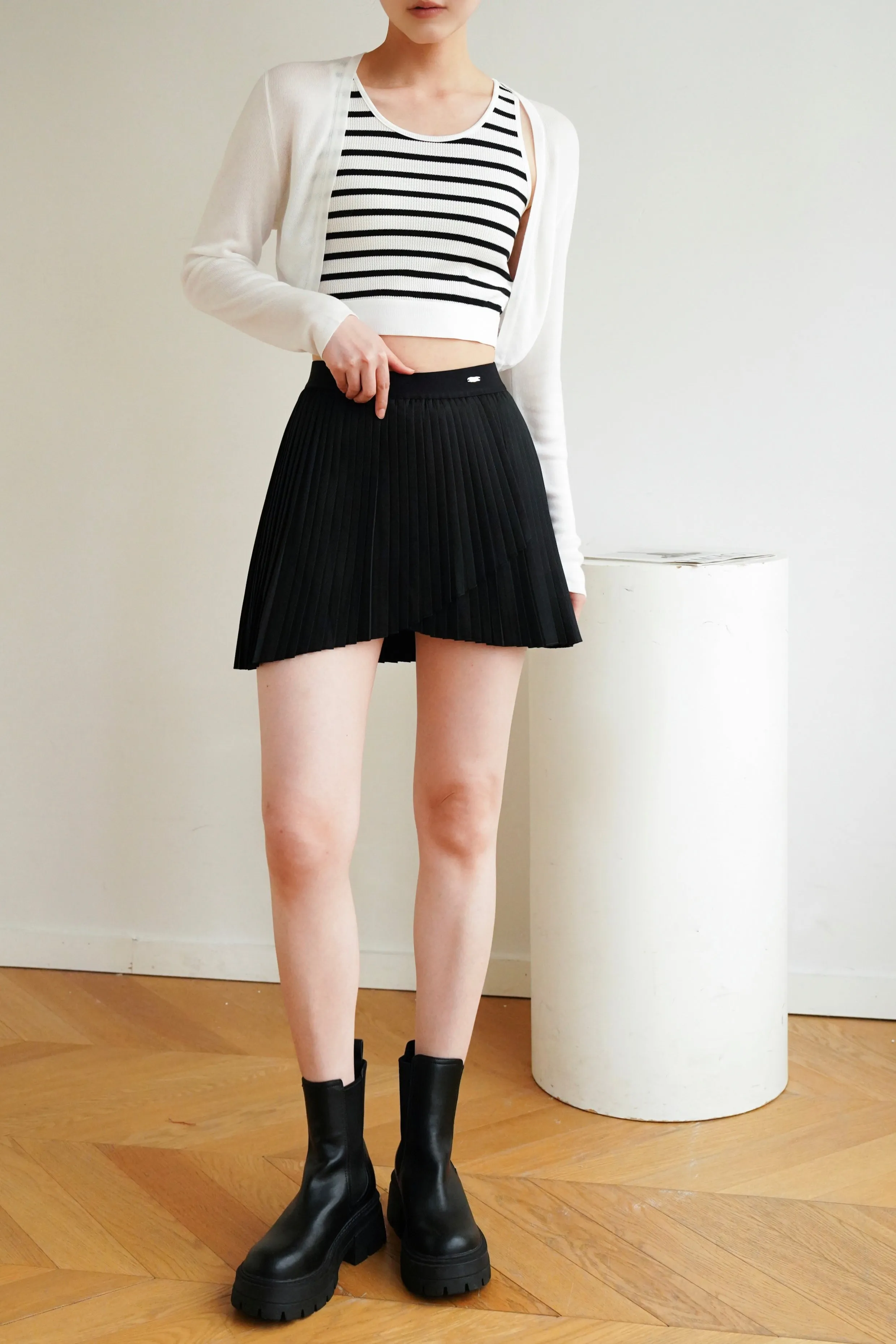 Brielle Lyocell Cardigan - White