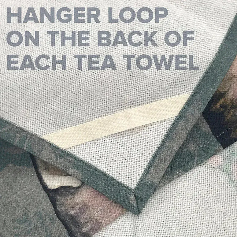 Bunny Tea Party Tea Towels by GreenBox Art