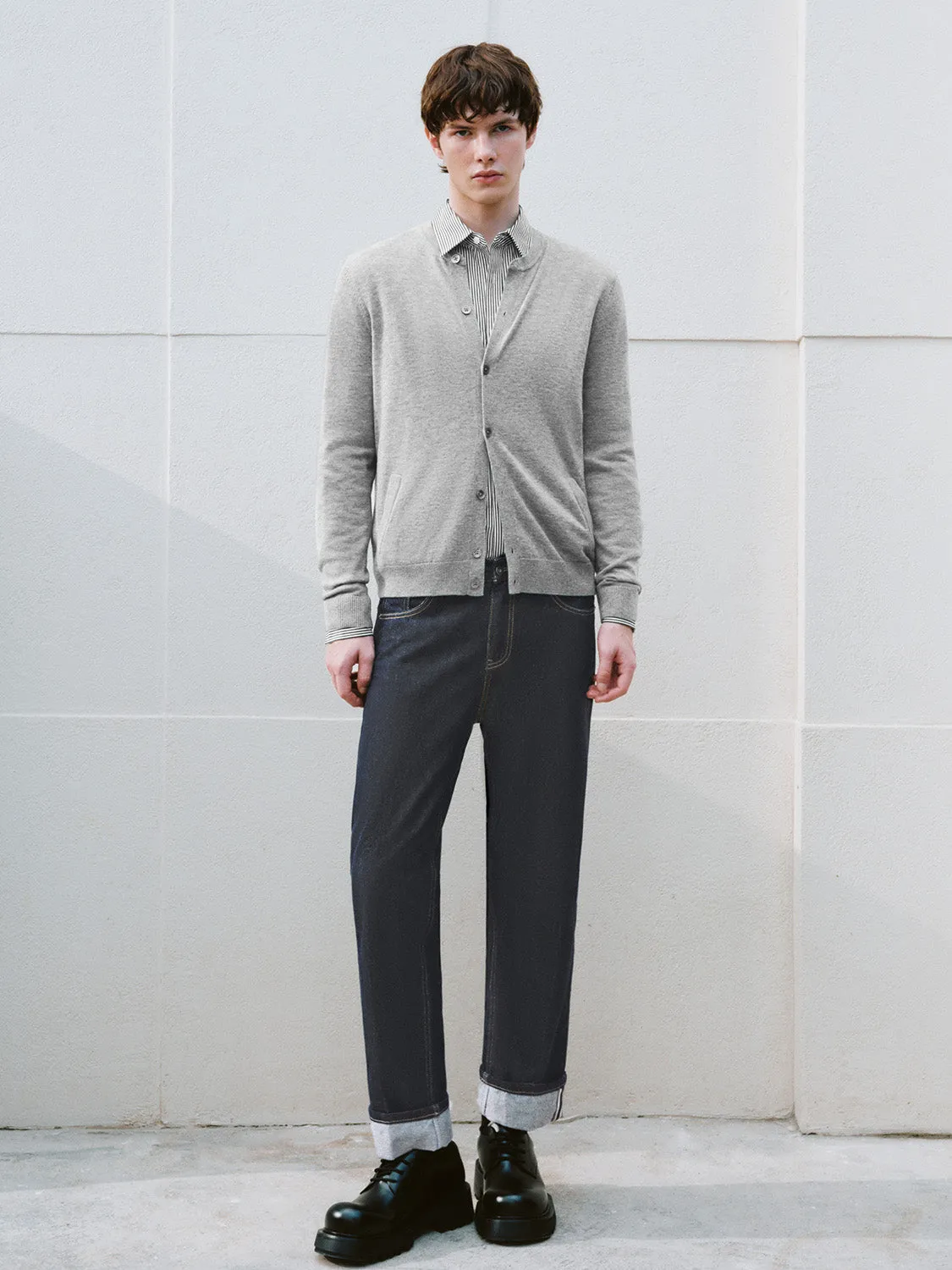 Button Up Knitted Cardigans
