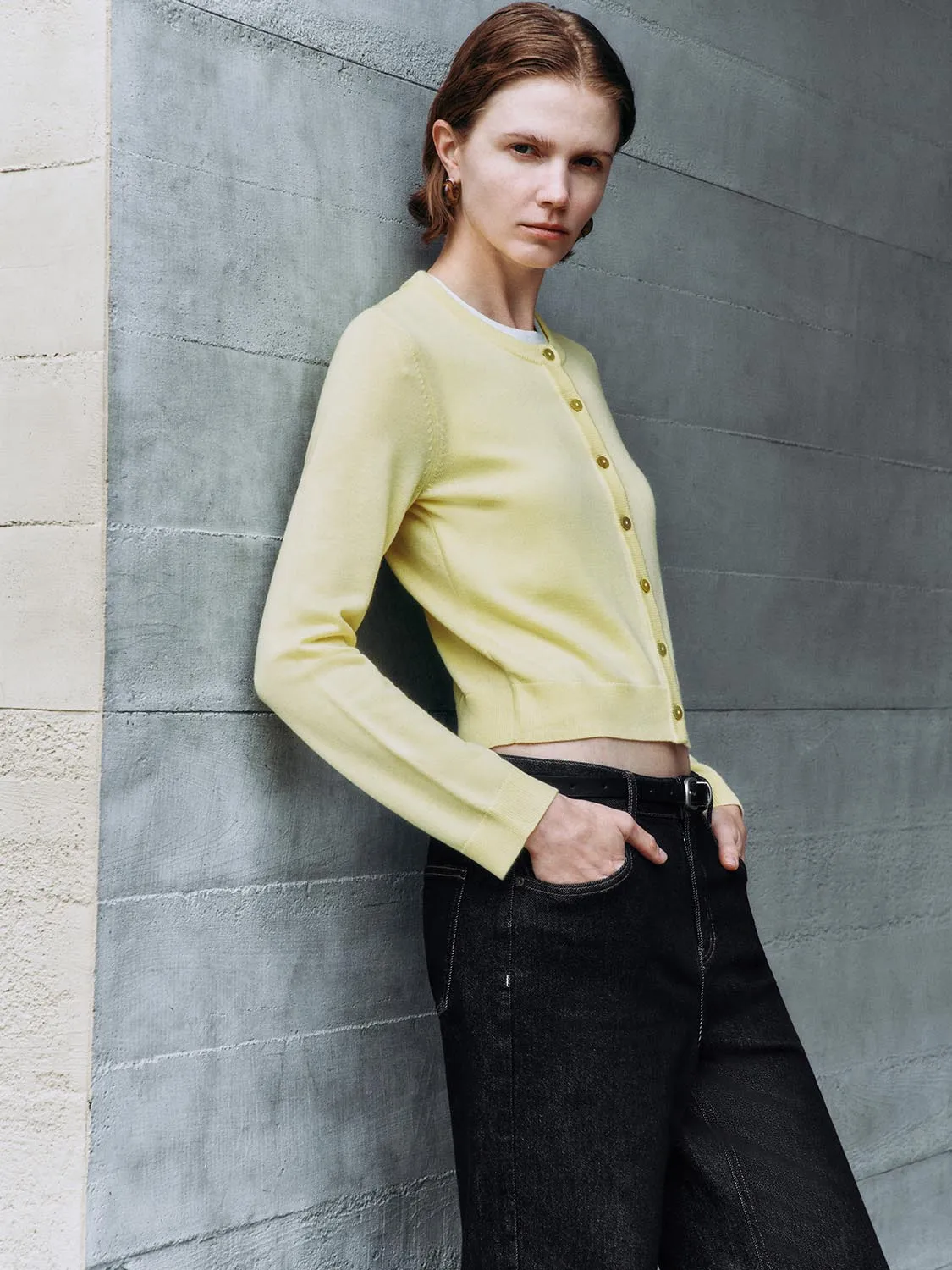 Button Up Knitted Cardigans