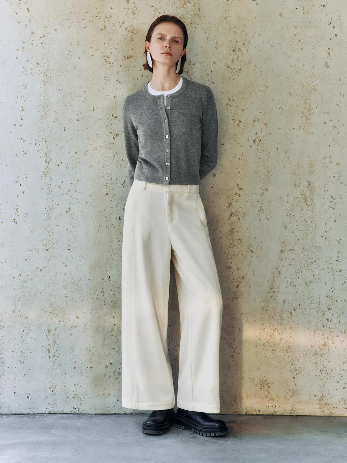 Button Up Knitted Cardigans