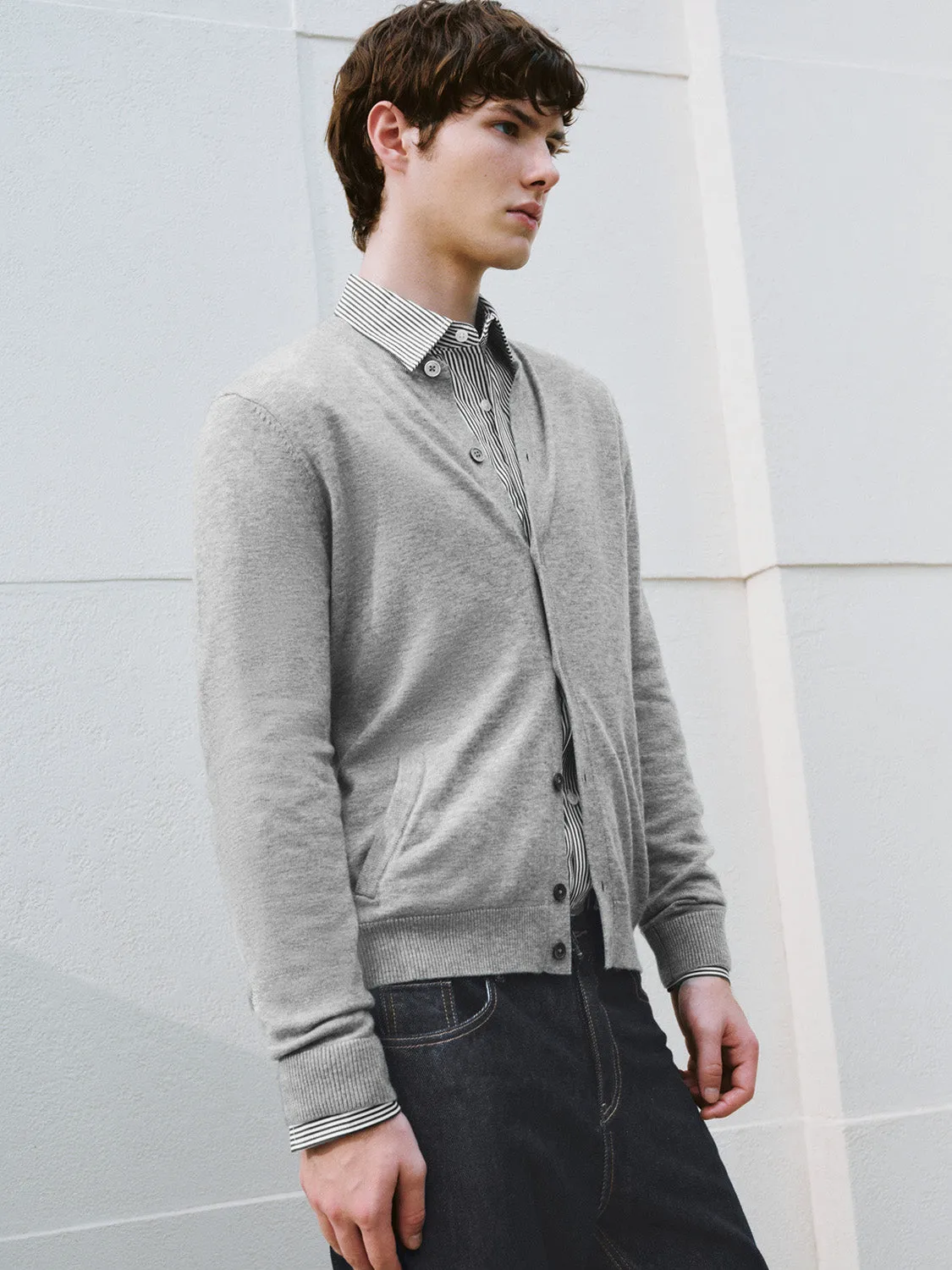 Button Up Knitted Cardigans