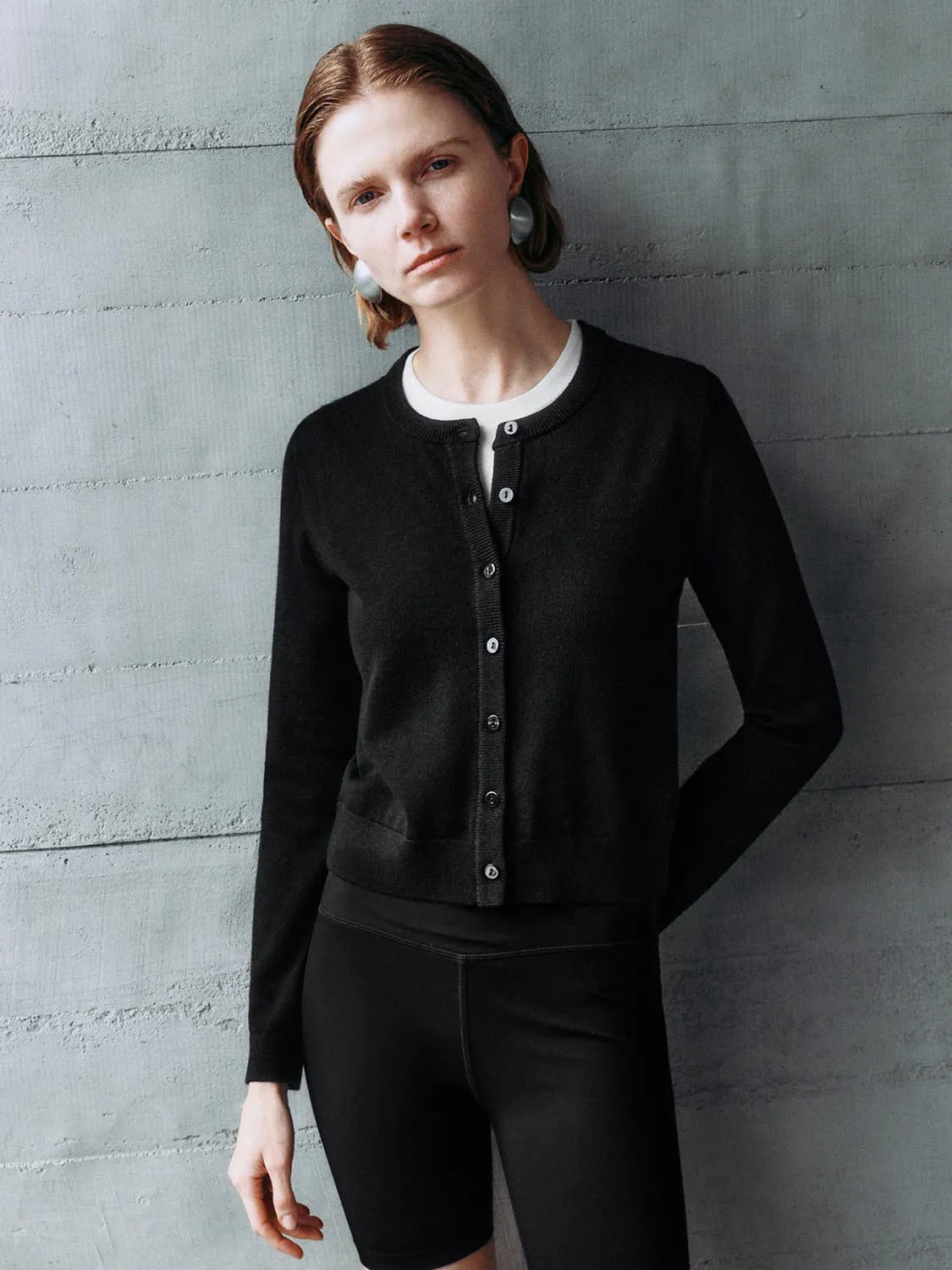 Button Up Knitted Cardigans