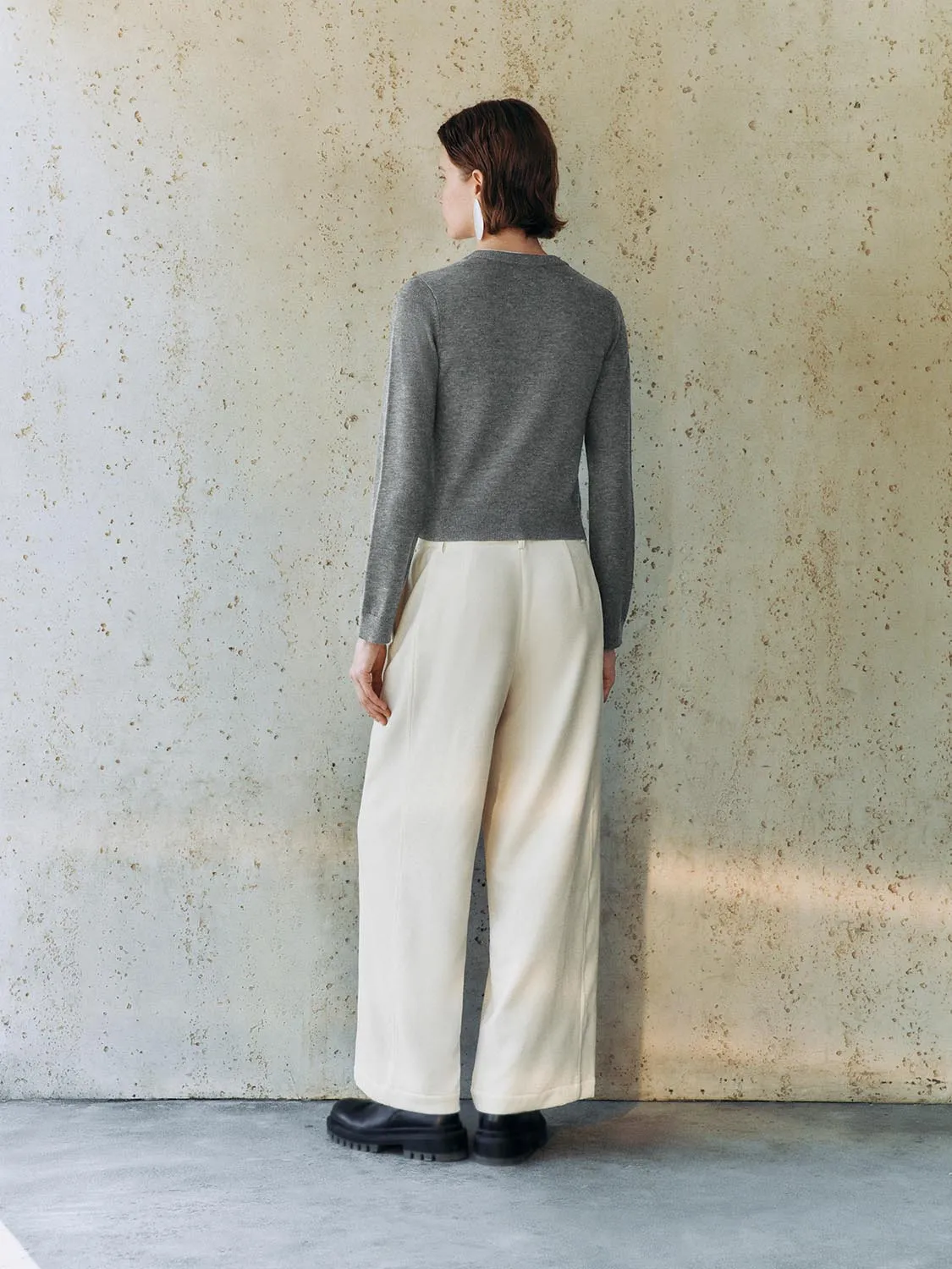 Button Up Knitted Cardigans