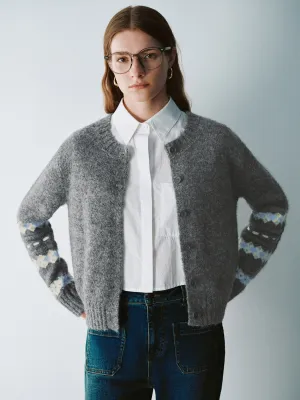 Button Up Straight Knitted Cardigans