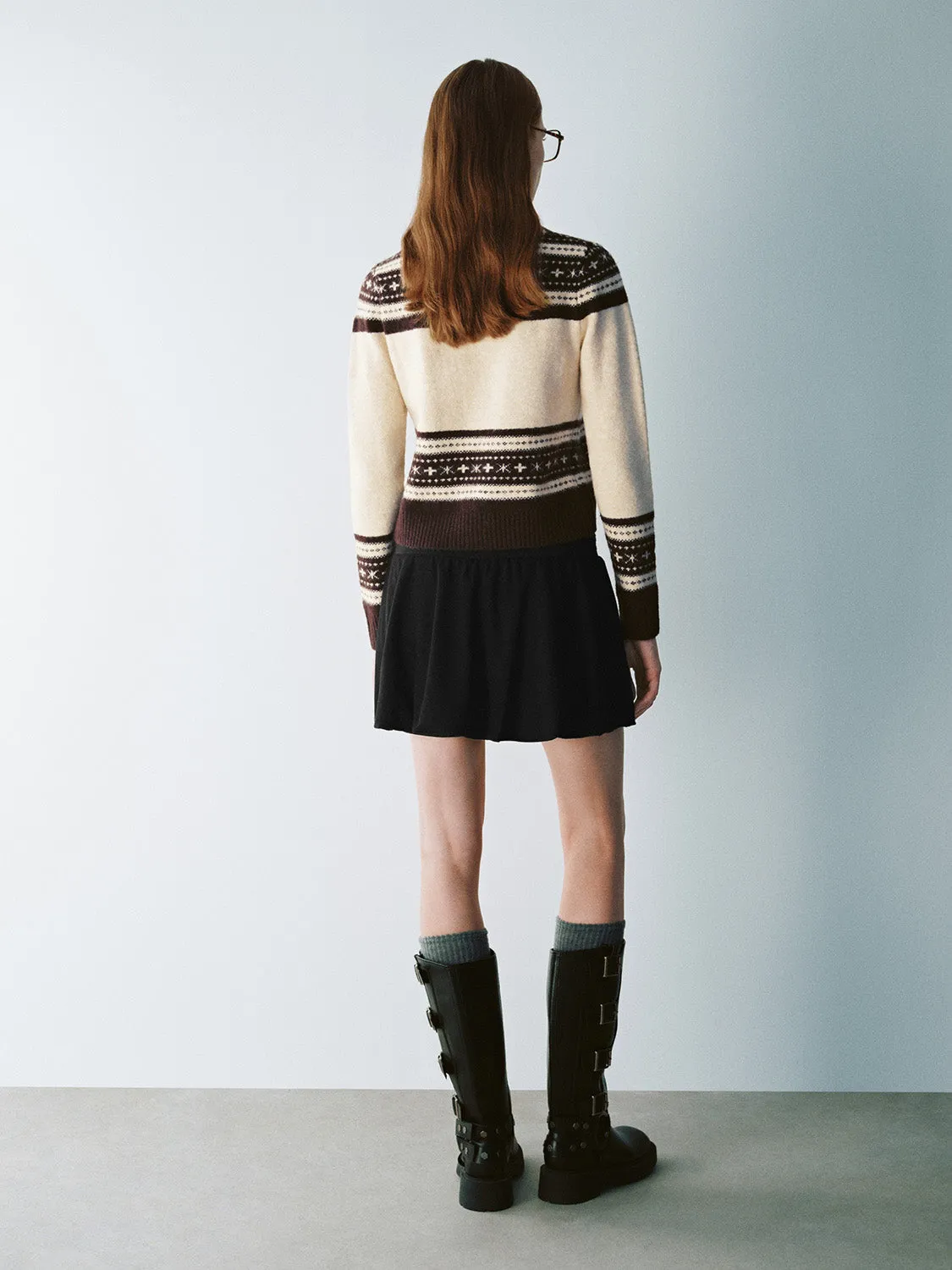 Button Up Straight Knitted Cardigans