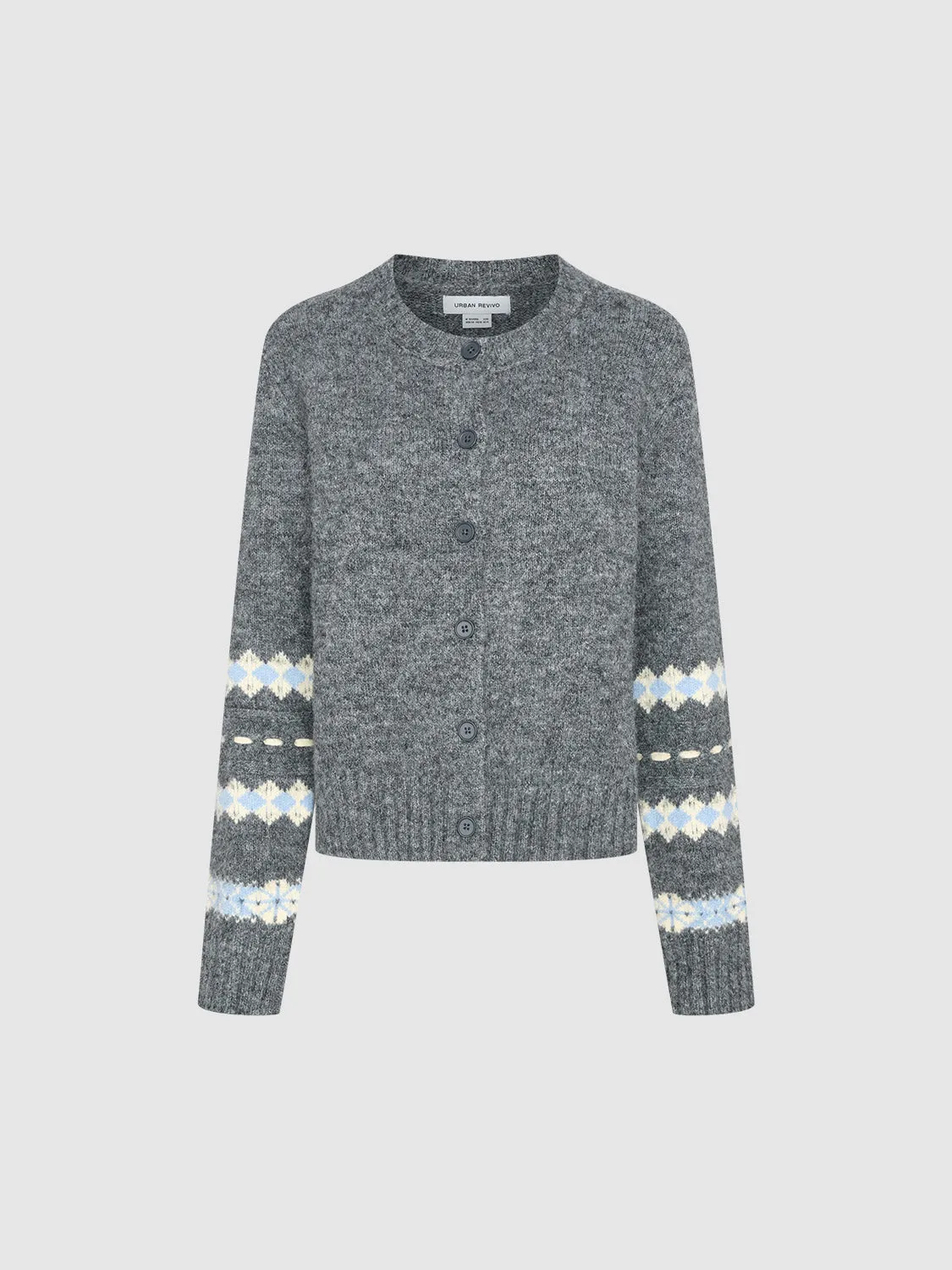 Button Up Straight Knitted Cardigans