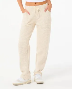 Cala Nights Textured Pant - Natural