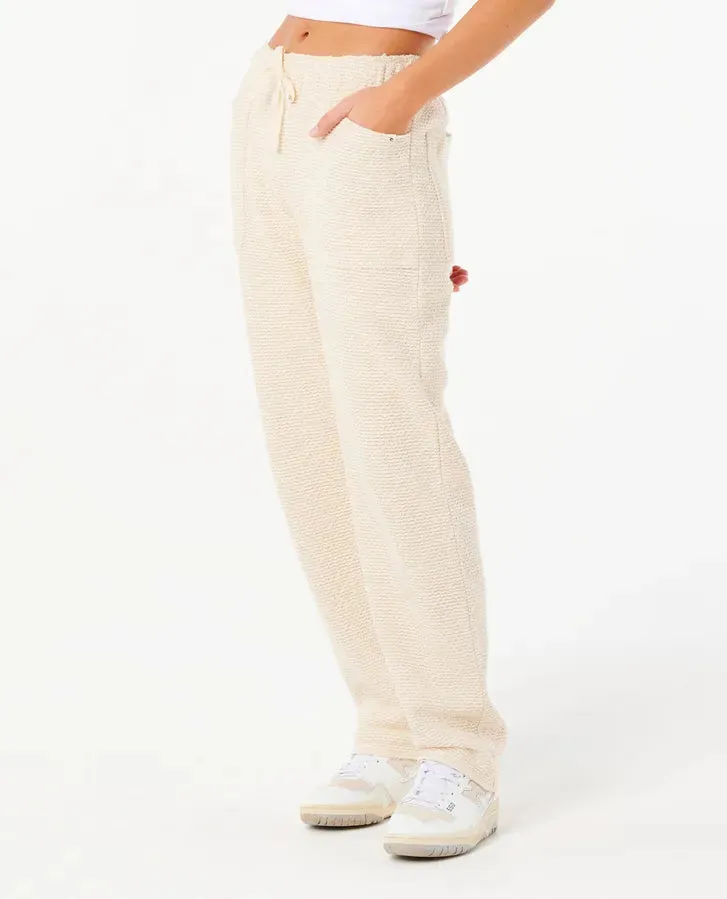 Cala Nights Textured Pant - Natural