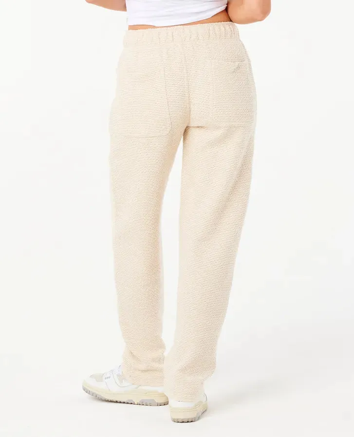 Cala Nights Textured Pant - Natural