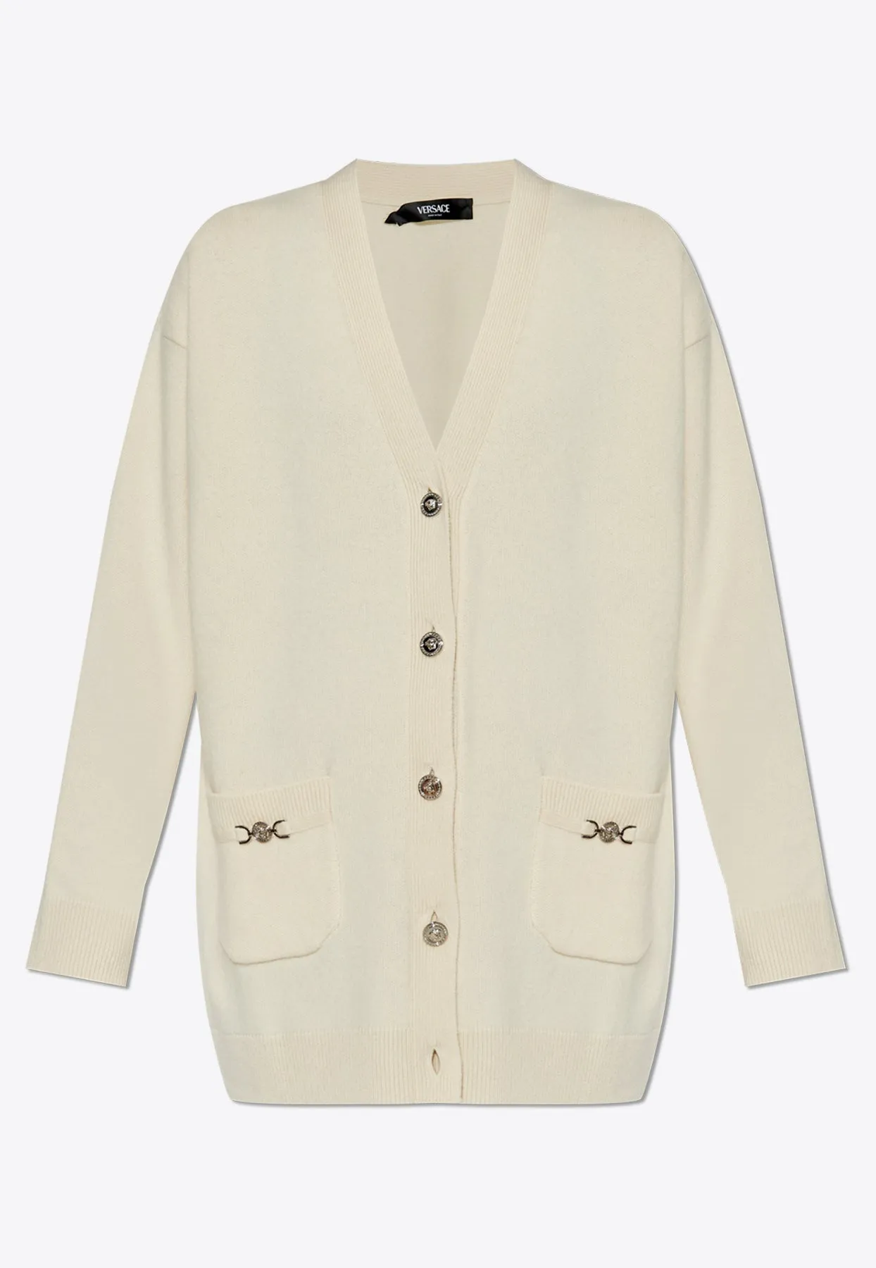Cashmere-Blend Oversized Cardigan