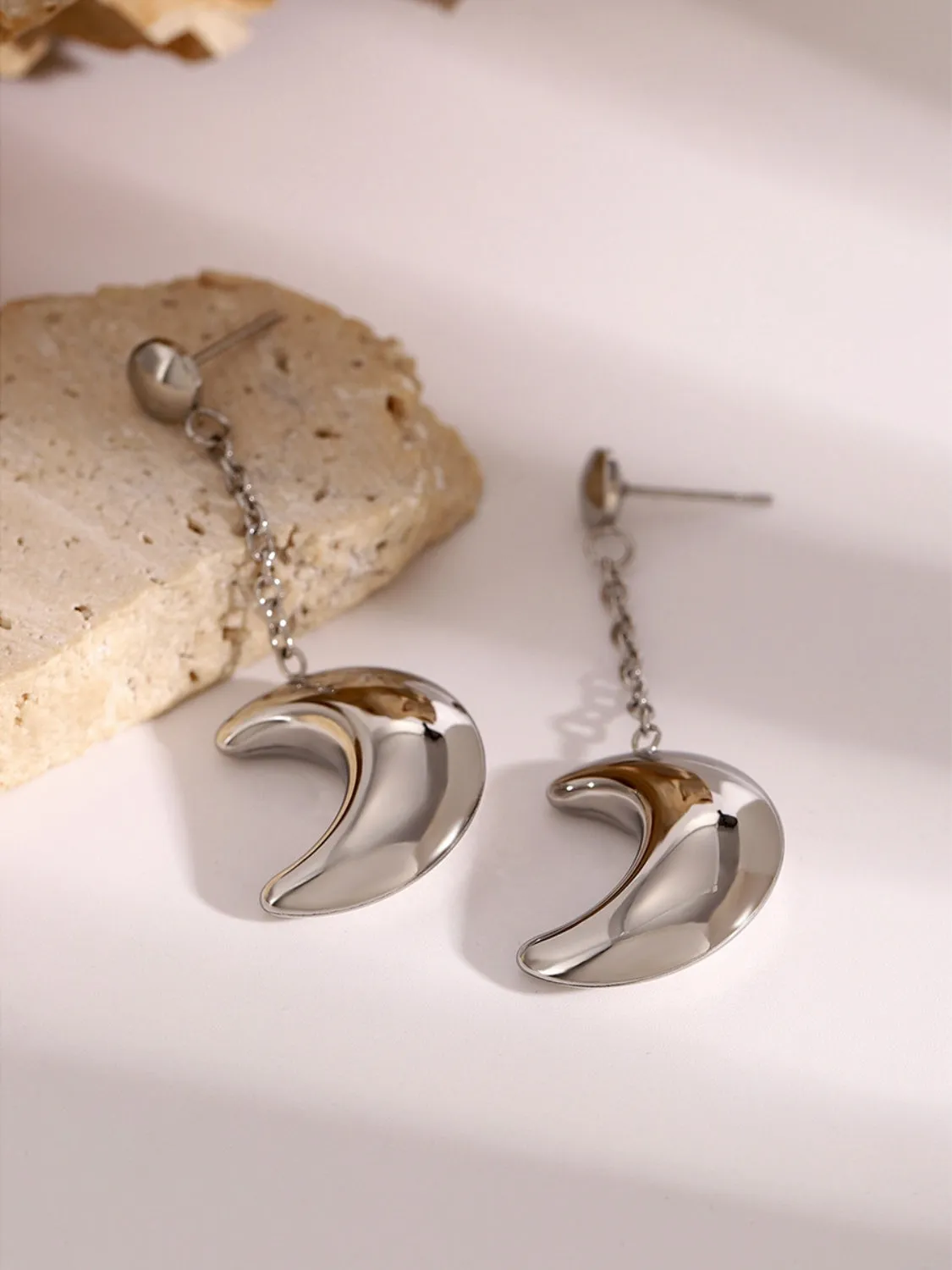Celestial Cowgirl Moon Drop Earrings