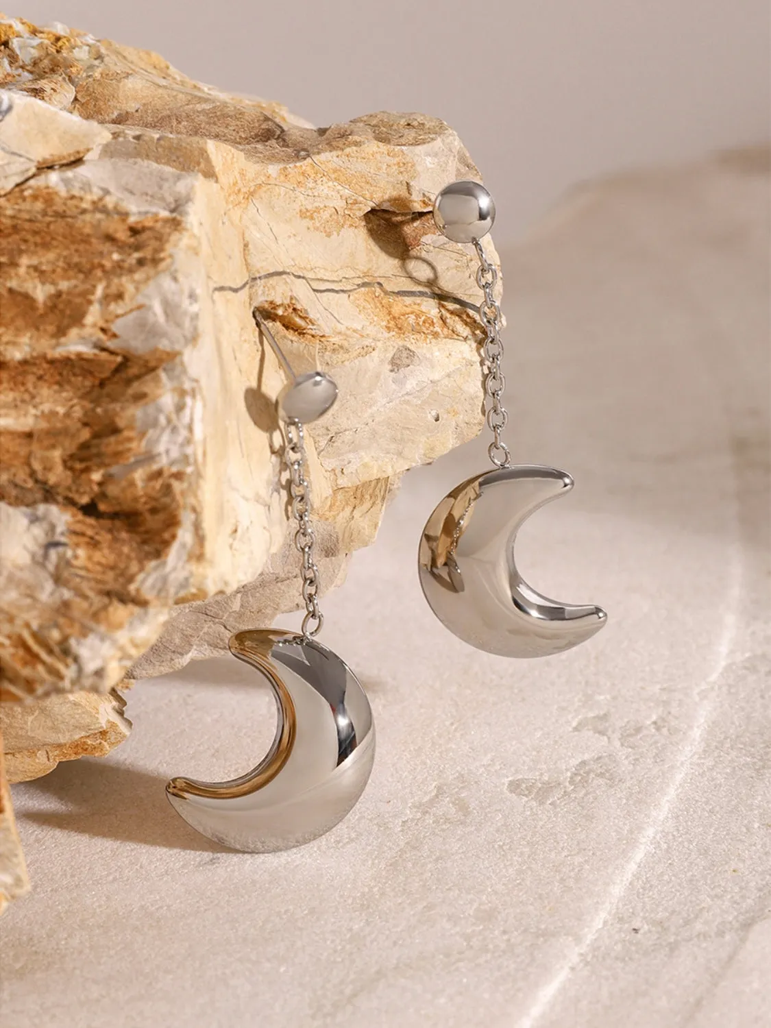 Celestial Cowgirl Moon Drop Earrings