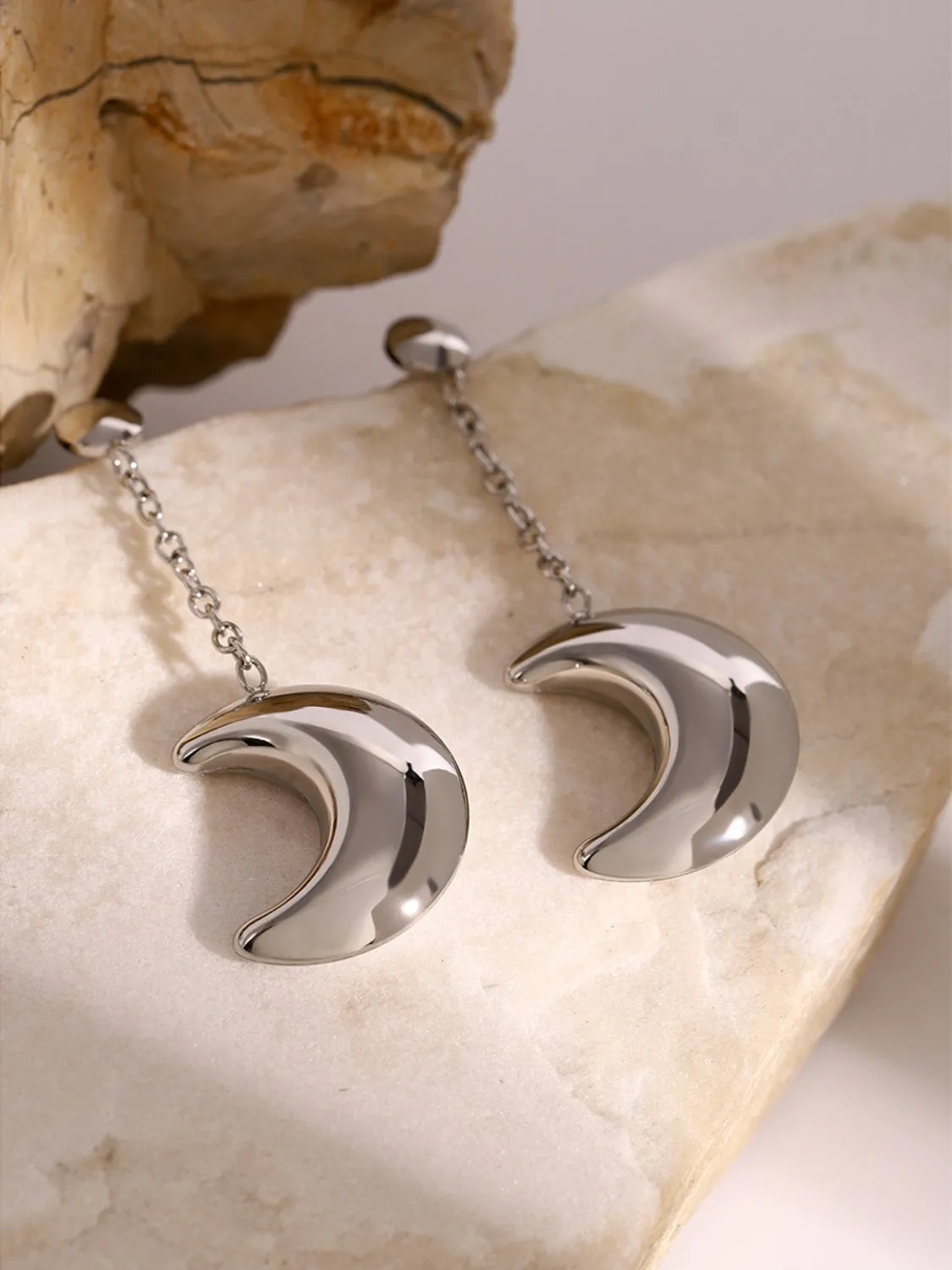 Celestial Cowgirl Moon Drop Earrings
