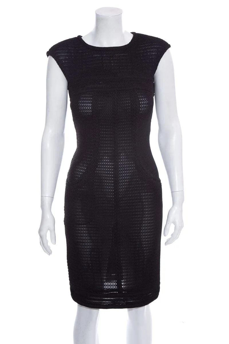 Chanel Black Sleeveless Dress SZ 34