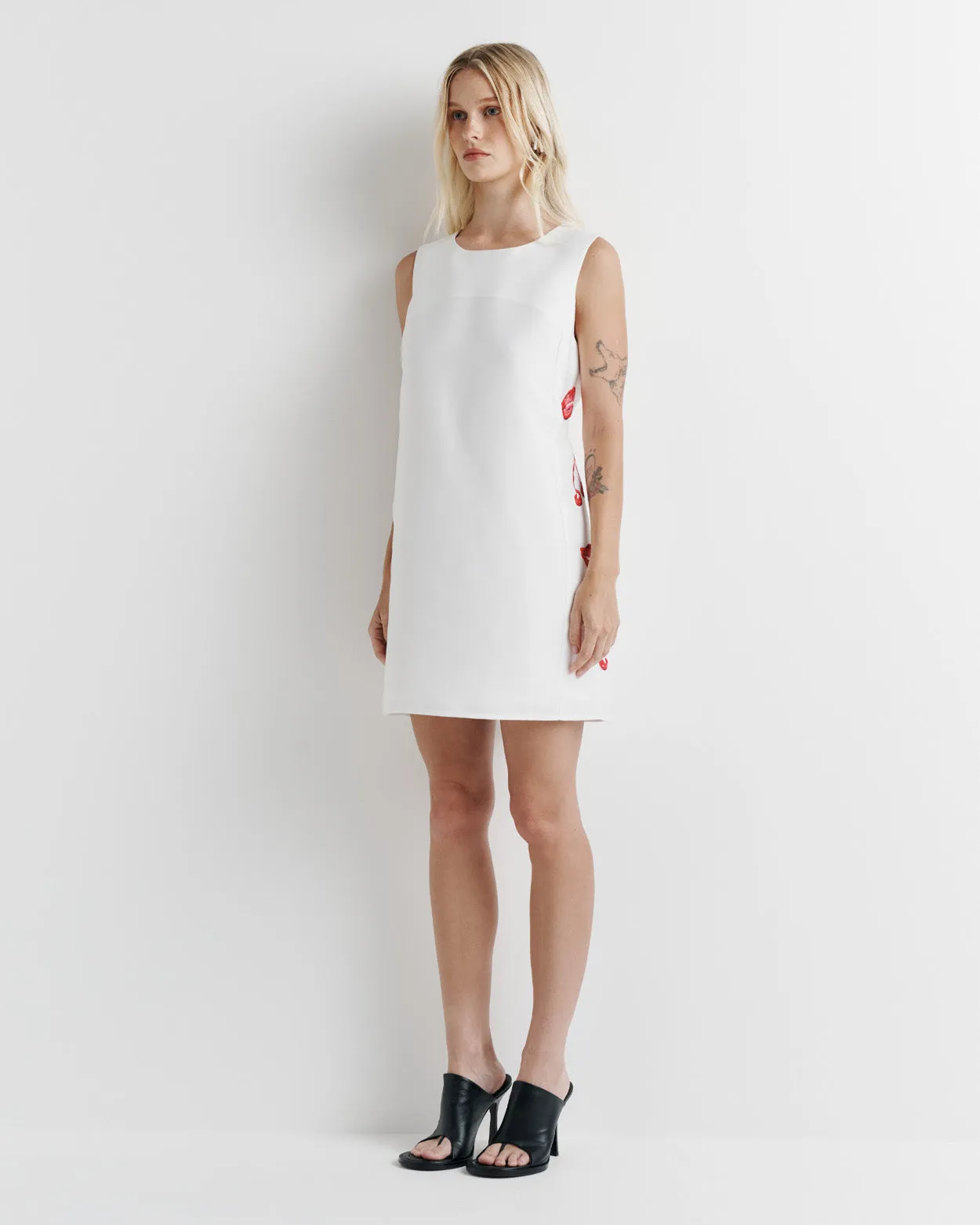 Cherry Lips Shift Dress