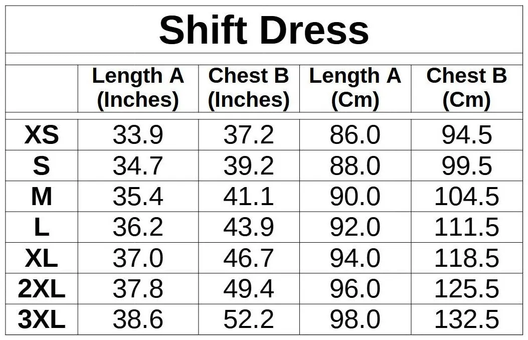Christmas Jumble - Flared Shift Dress with Pockets (XS - 3XL)