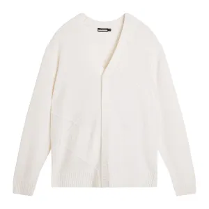 Clarke Knitted Cardigan White