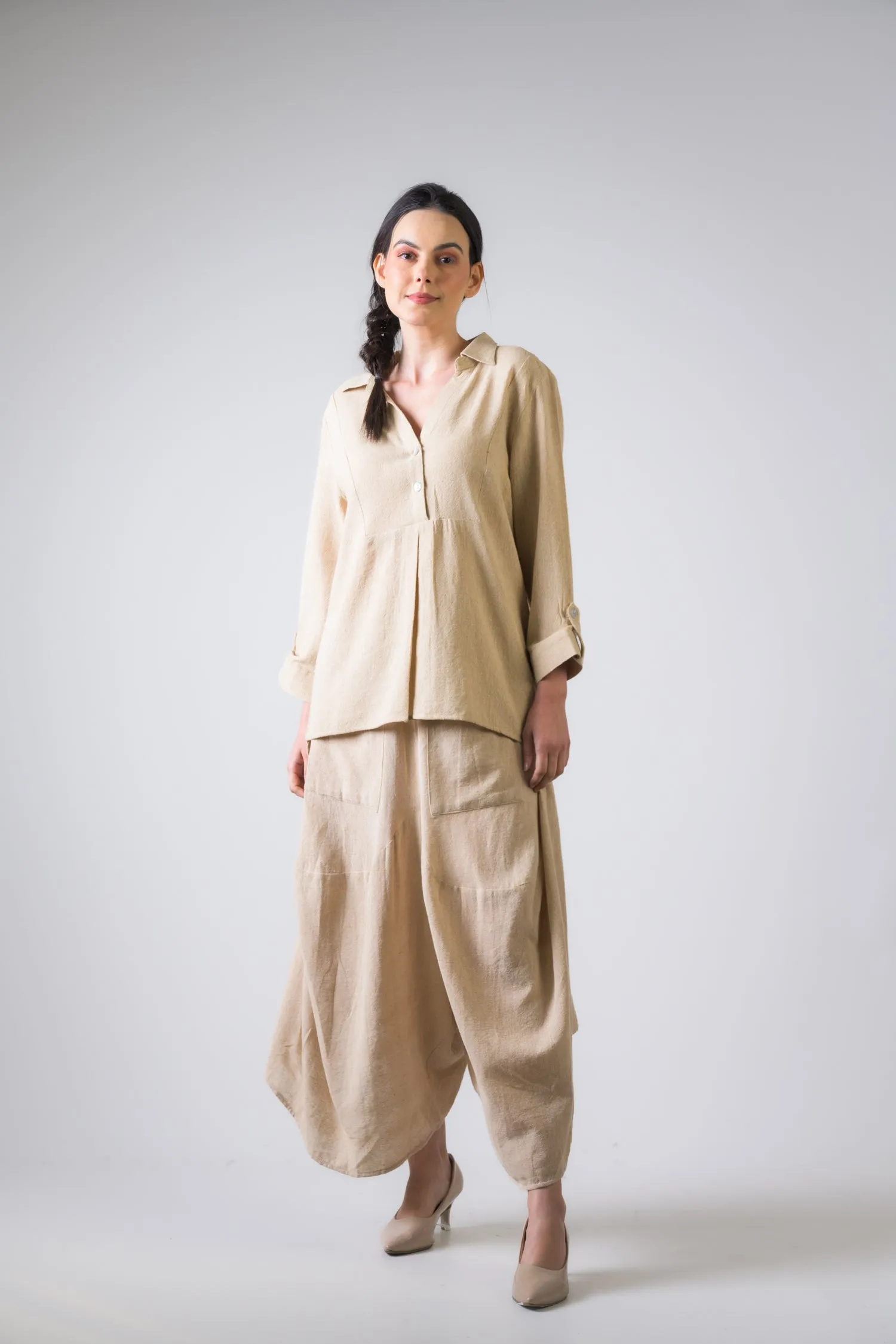 Cotton Jute Aruba Pants