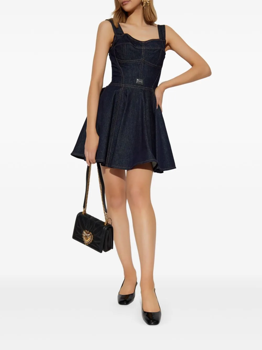 Cotton short dress