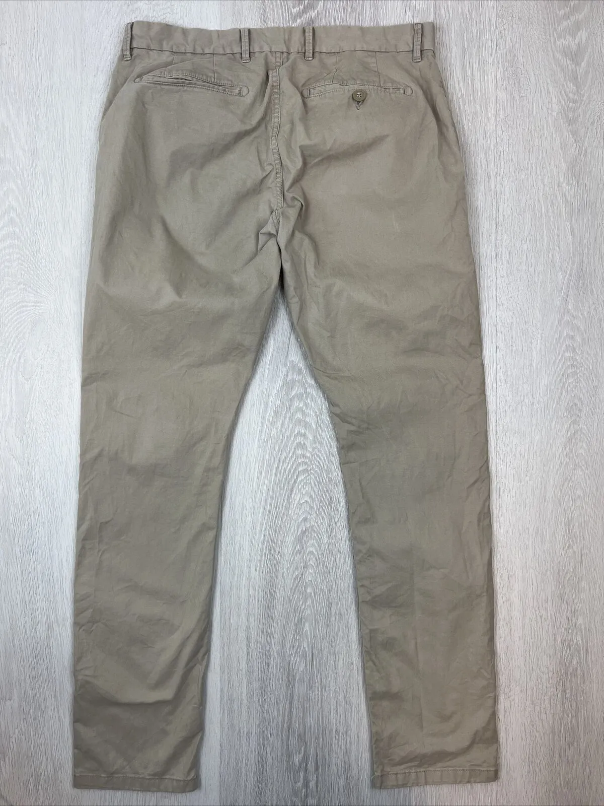 Country Road Mens Beige Slim Chinos Size 34