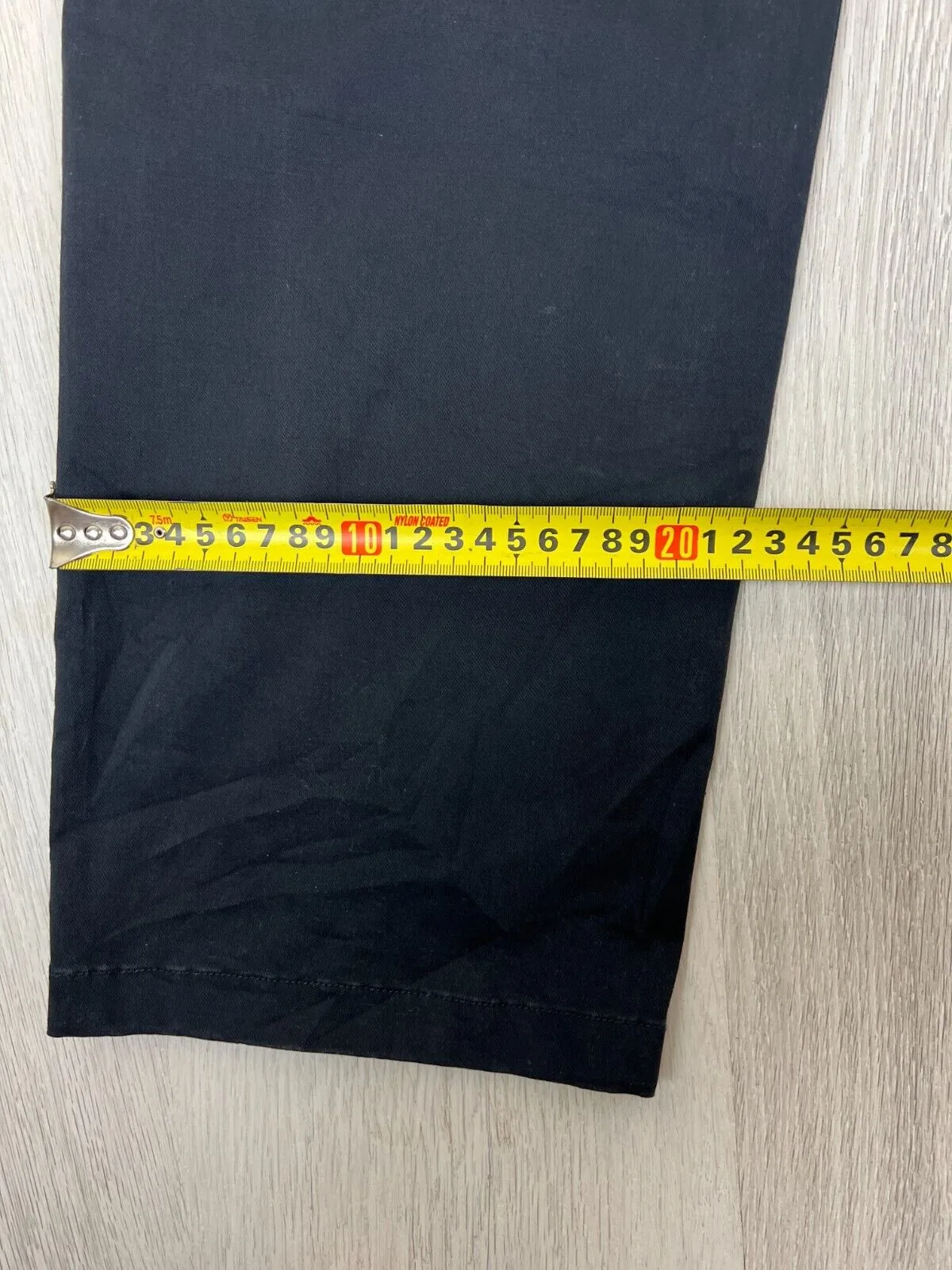 Country Road Mens Black Standard Fit Chinos Size 40
