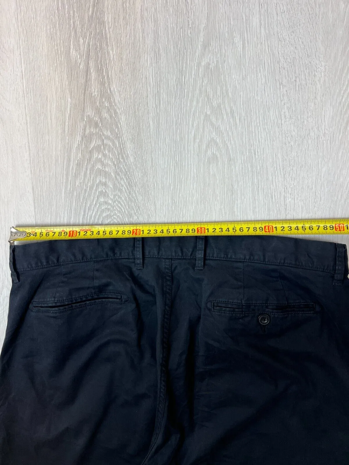 Country Road Mens Black Standard Fit Chinos Size 40