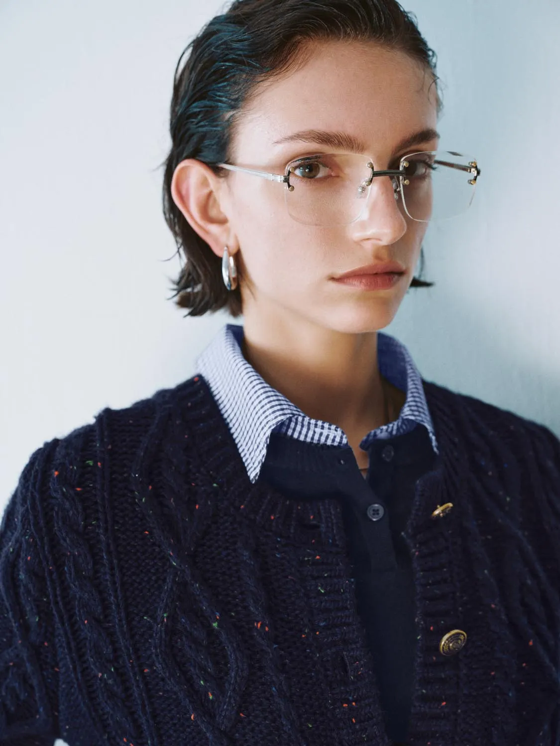 Cropped Knitted Cardigans