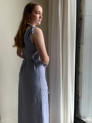 Deiji Studios linen midi dress
