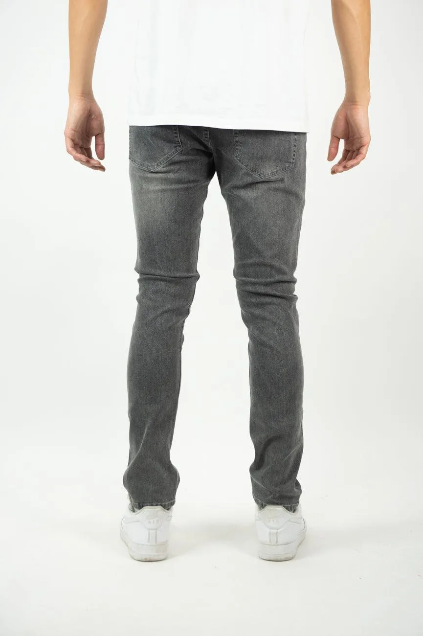 Denim Pants Slim Fit - Grey