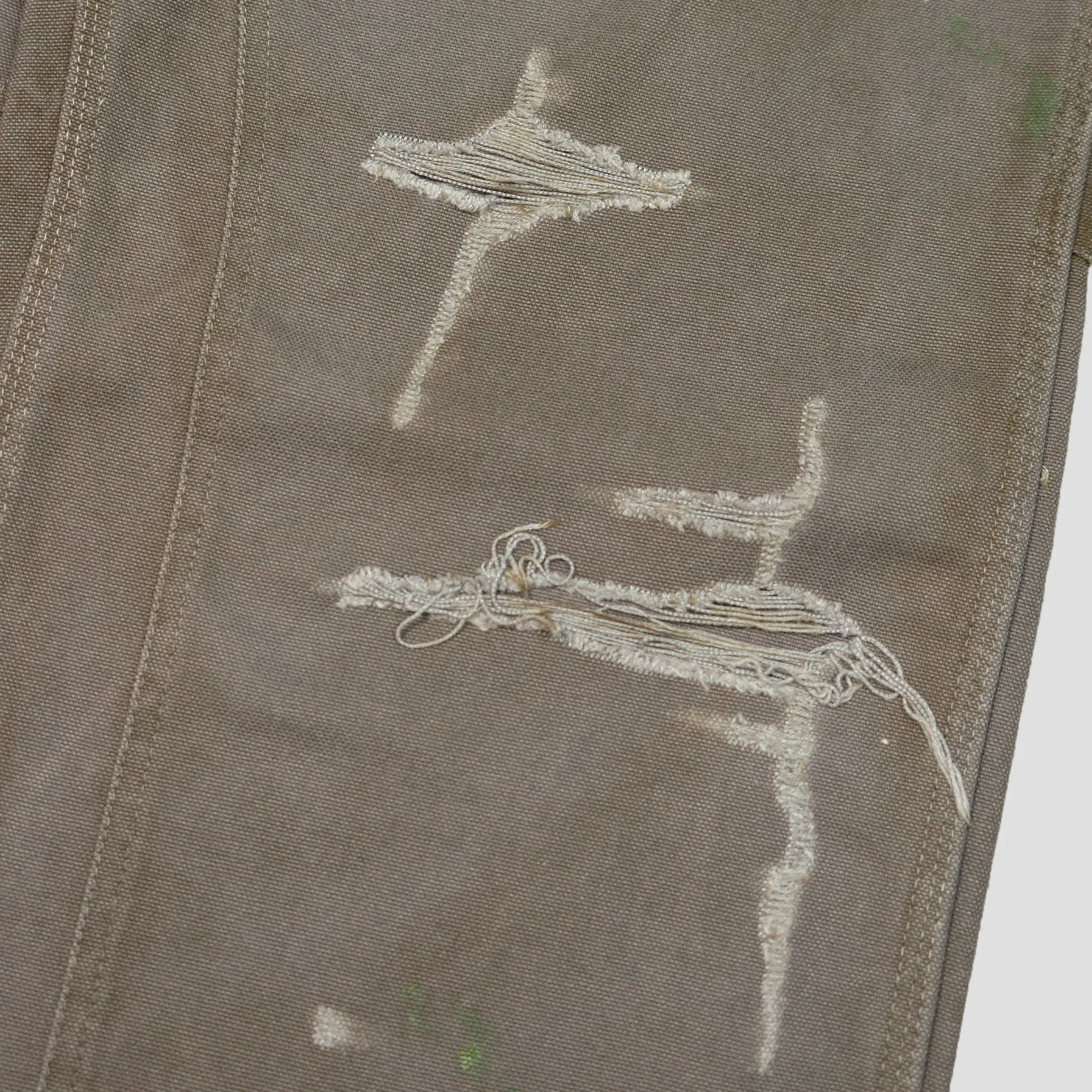 DISTRESSED PAINTER PANTS