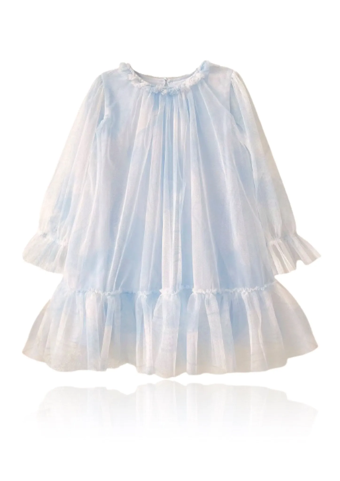 DOLLY Dreamy Sleepy Tutu Dress Blue Clouds
