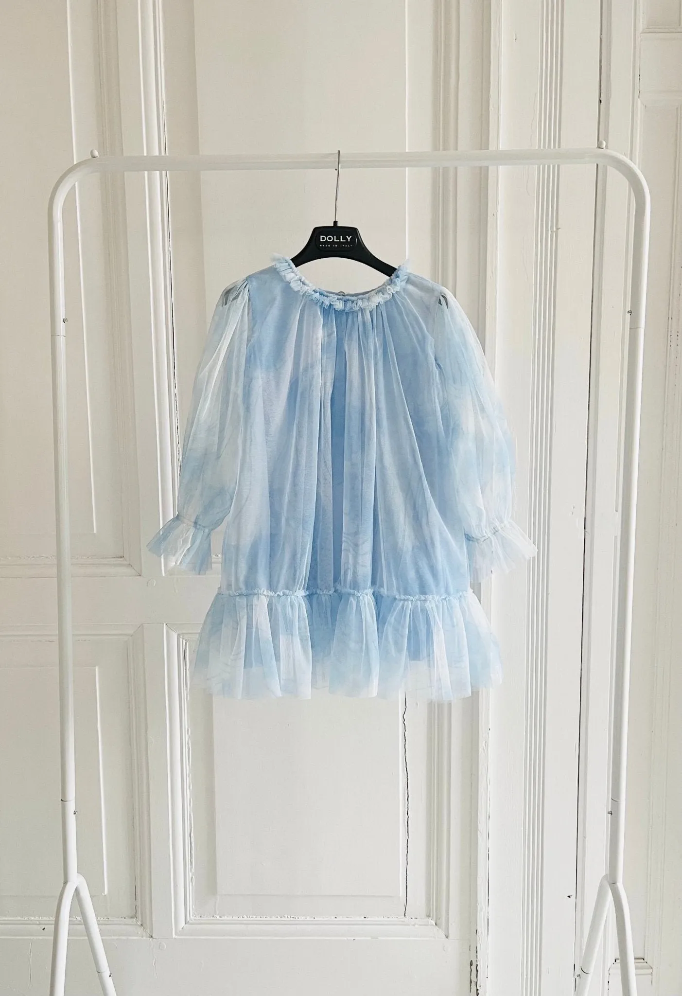 DOLLY Dreamy Sleepy Tutu Dress Blue Clouds