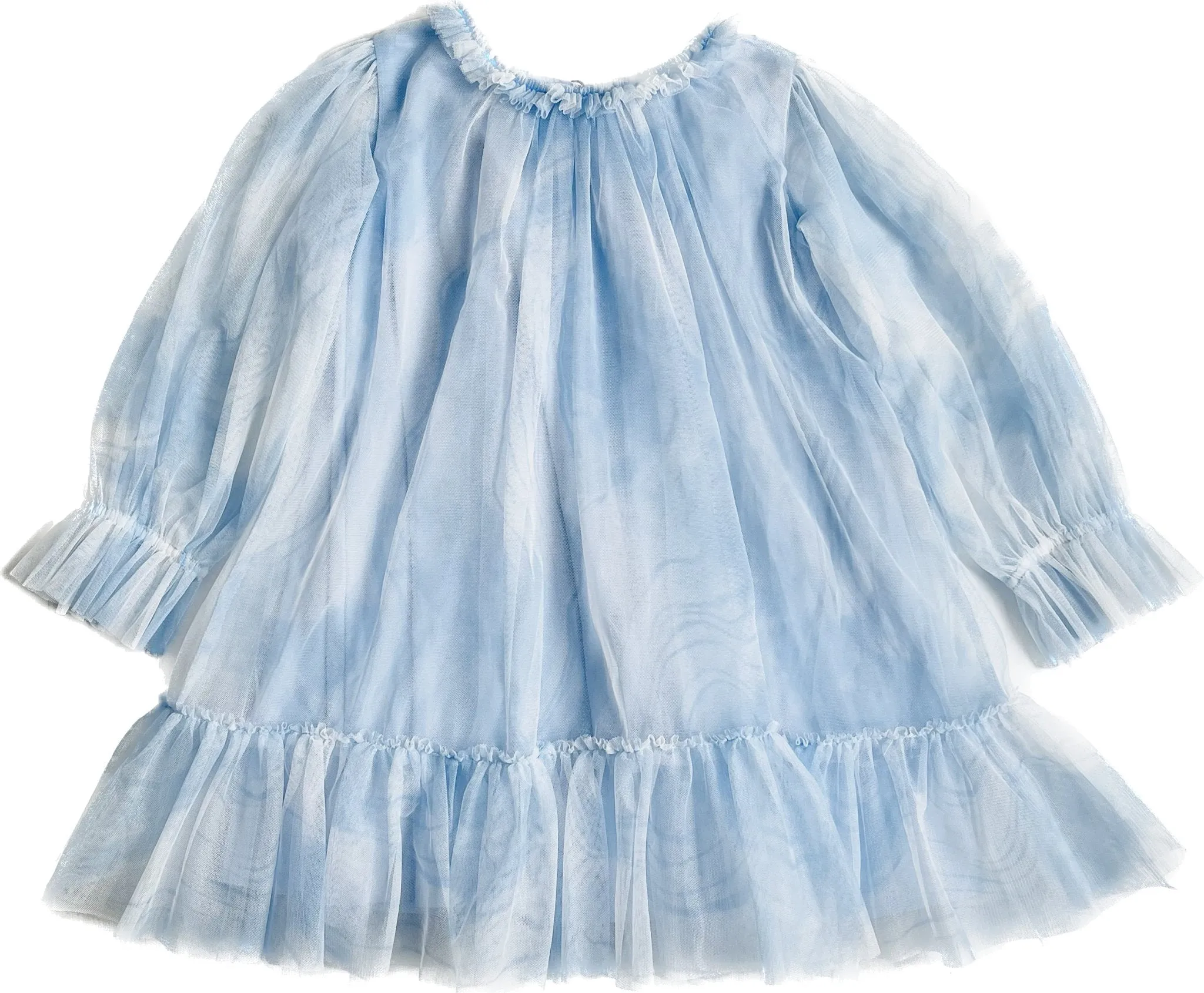 DOLLY Dreamy Sleepy Tutu Dress Blue Clouds