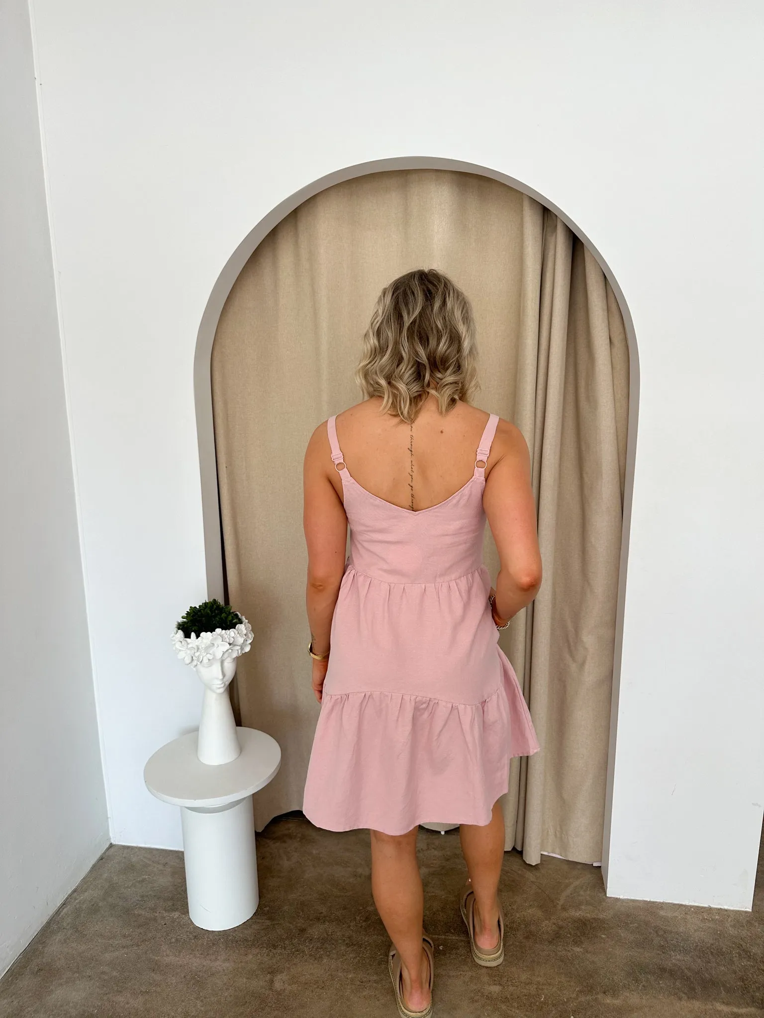 Dolly Dress- Pink