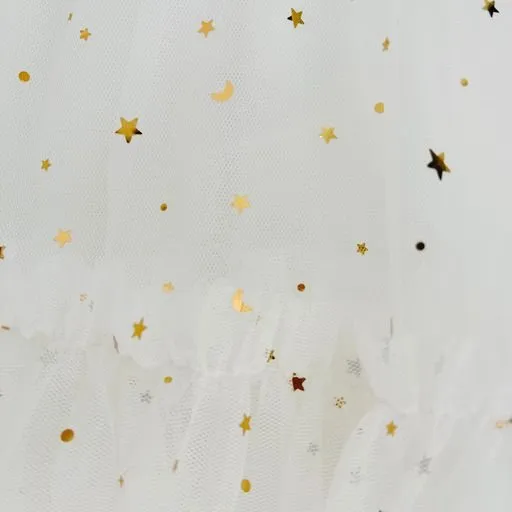 DOLLY Stars & Moon Tulle Empress Dress White