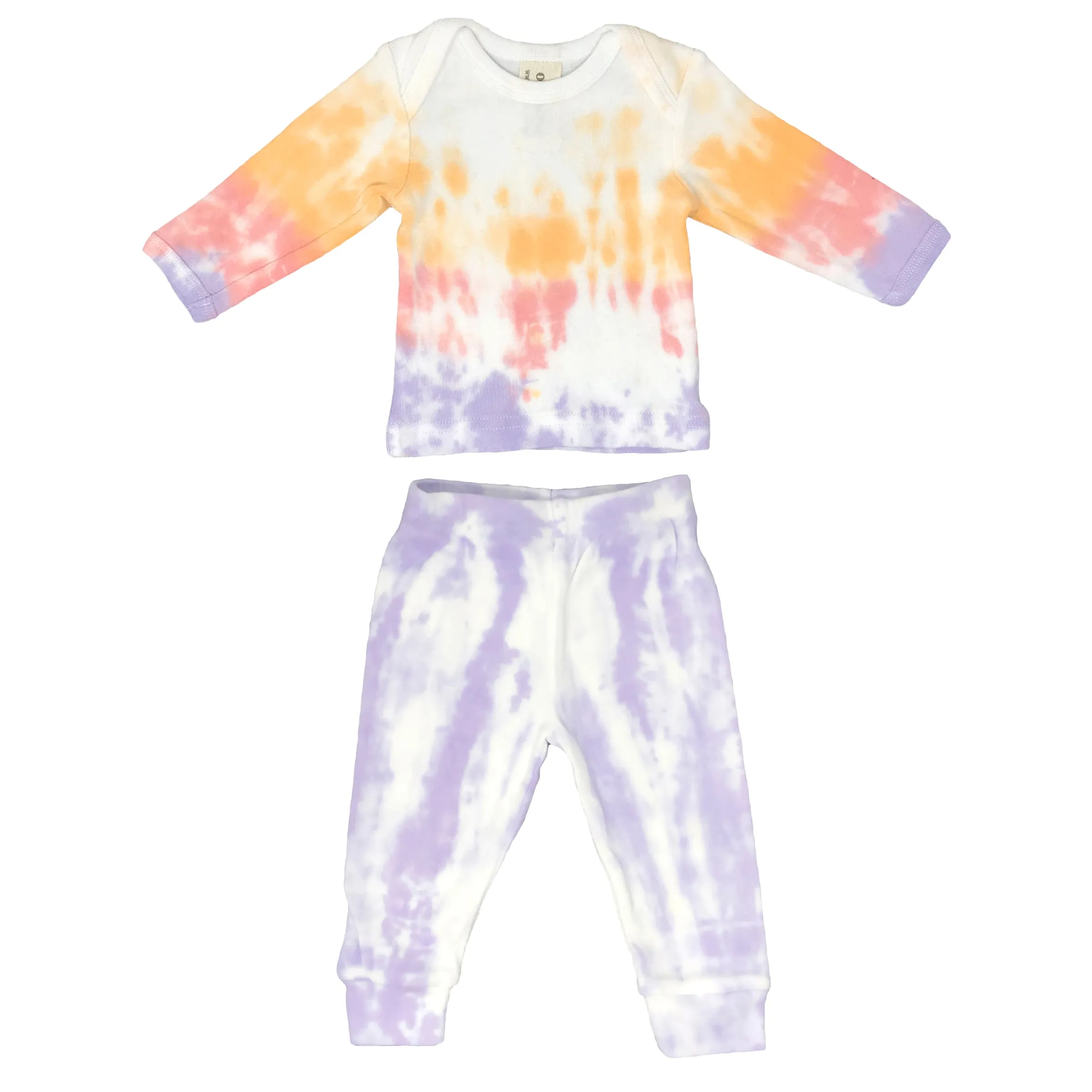 Dreamsicle Tie-Dye 2pc Set