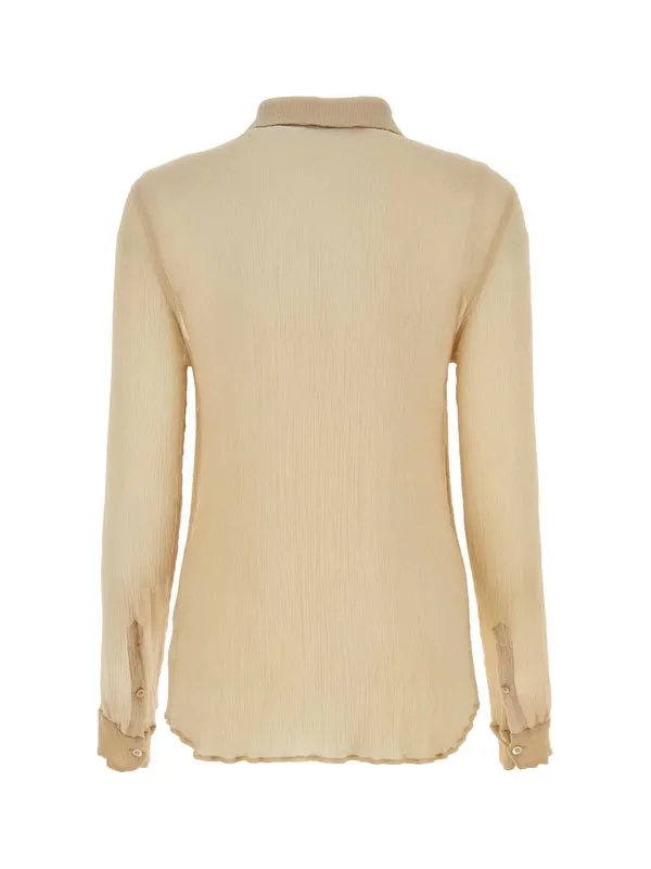 Dries Van Noten Beige Shirts & Blouses