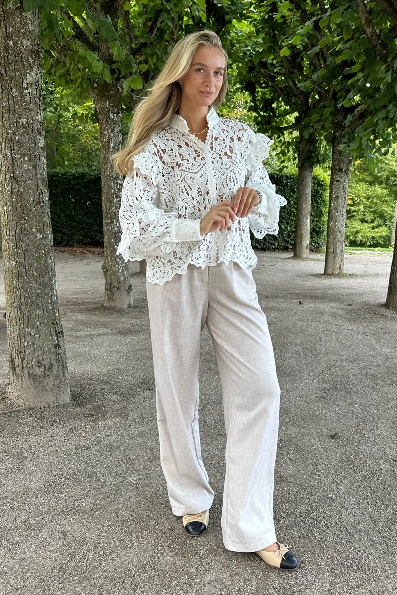 EmilieIC Bluse - Hvid