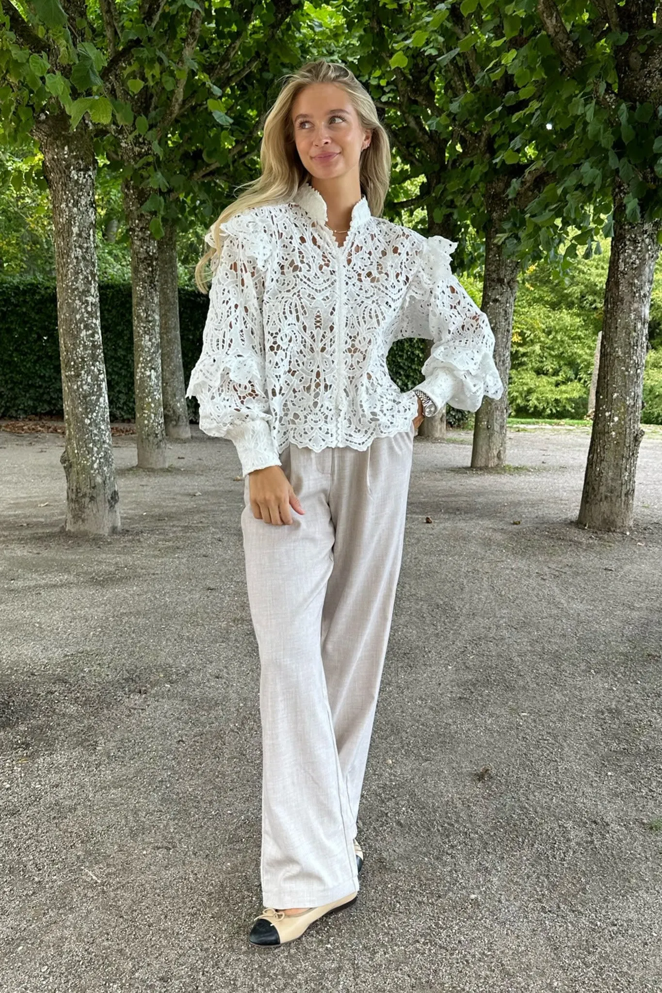 EmilieIC Bluse - Hvid