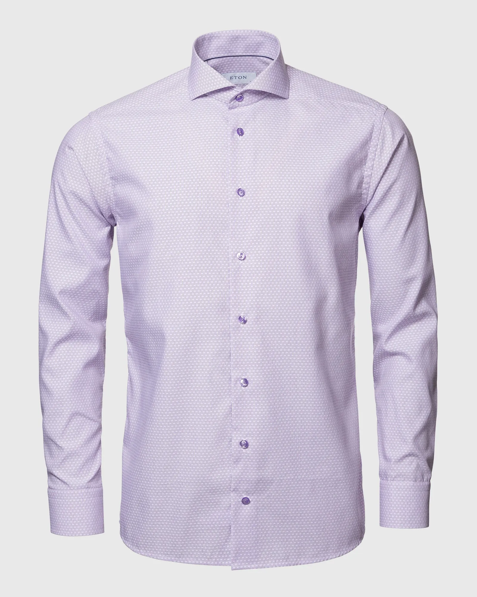ETON 10000327073 PURPLE SLIM SC SHIRT