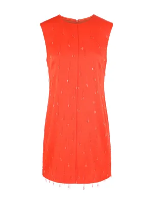 Fallon Embellished S/L Mini Dress