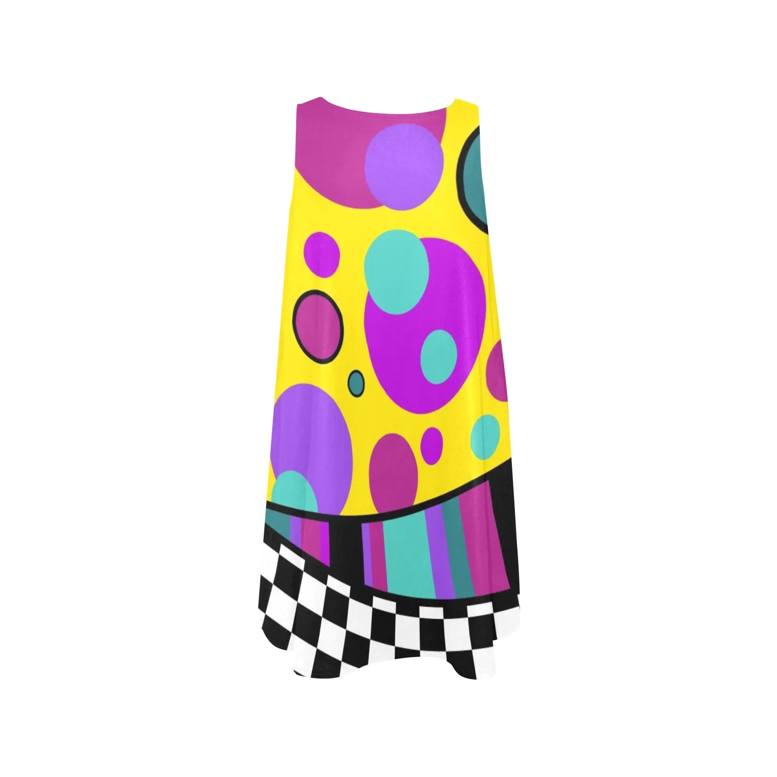 Fizzy Pop - Flared Shift Dress with Pockets (XS - 3XL)